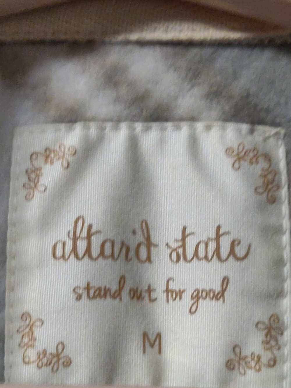 Altar'd State Plaid Shacket Sage & Taupe MEDIUM NEW WITH TAGS - Picture 2 of 6